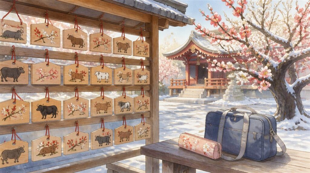 合格祈願の絵馬の書き方・例文｜いつ行く？天満宮の祈祷と郵送